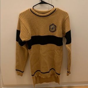 Hufflepuff quidditch sweater